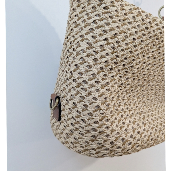 Eric Javitz Raffia Crossbody Bag - Picture 5 of 9